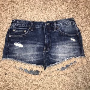 jean shorts